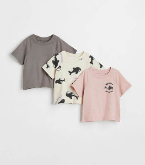 コットンTシャツ3枚セット